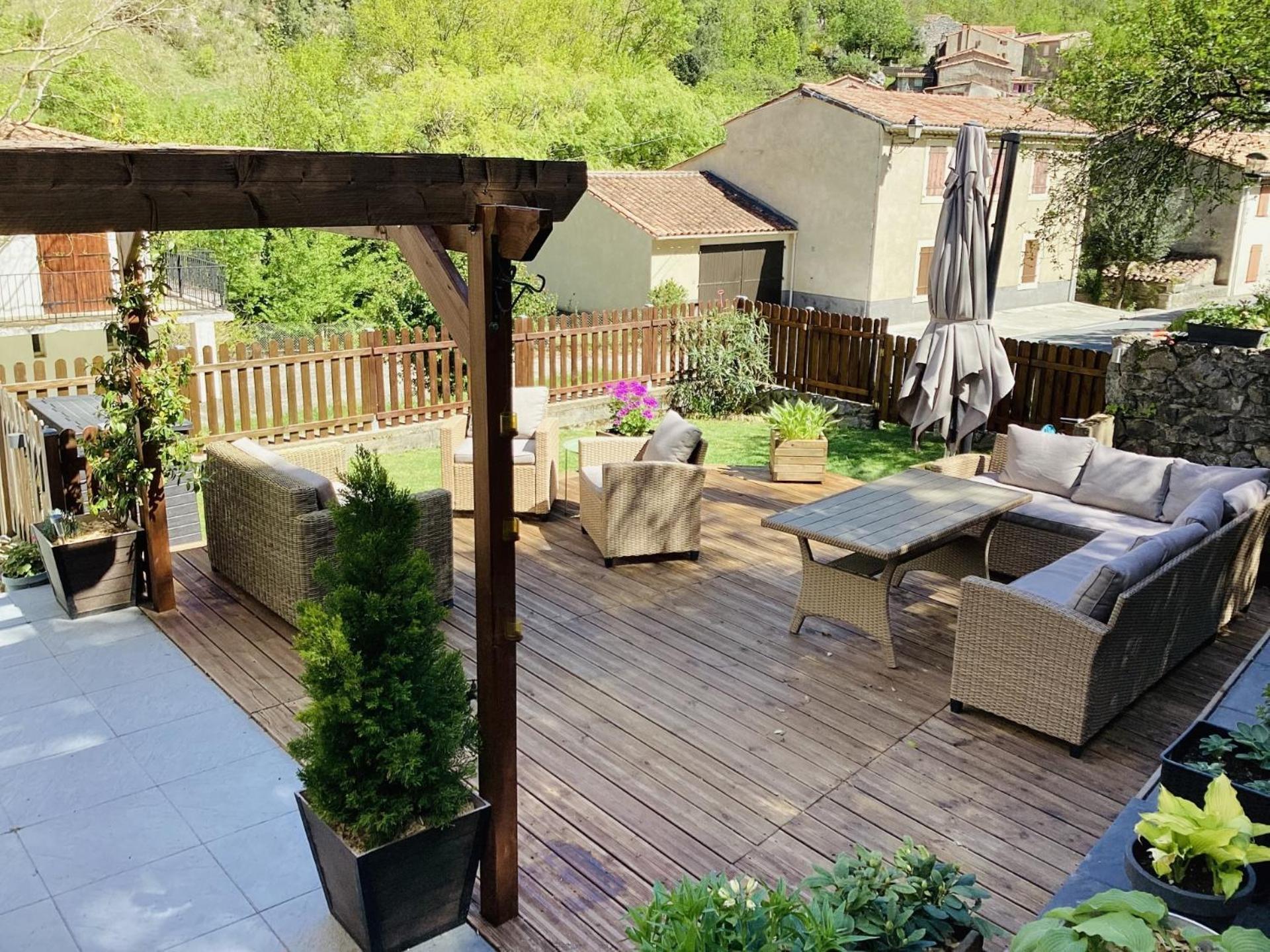 Aude Escape Bed and Breakfast Saint-Martin-Lys Exterior foto